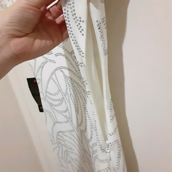 SOLD BEBE Sparkle Dress NWT - Picture 3 of 9